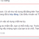 Cách khắc phục khi trang bị hủy đăng