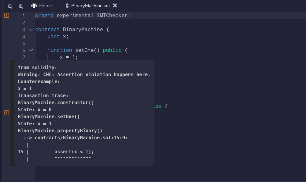 SMT Checker trong Solidity: Kiểm tra lỗi code tức thì