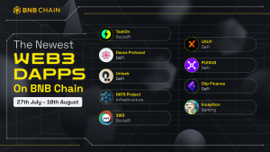 các dự án mới trên BNB Chain tháng 8/2023