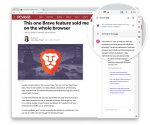 Brave Leo: Trợ lý AI Chat của trình duyệt Brave