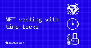 Vesting NFT time-lock schedule