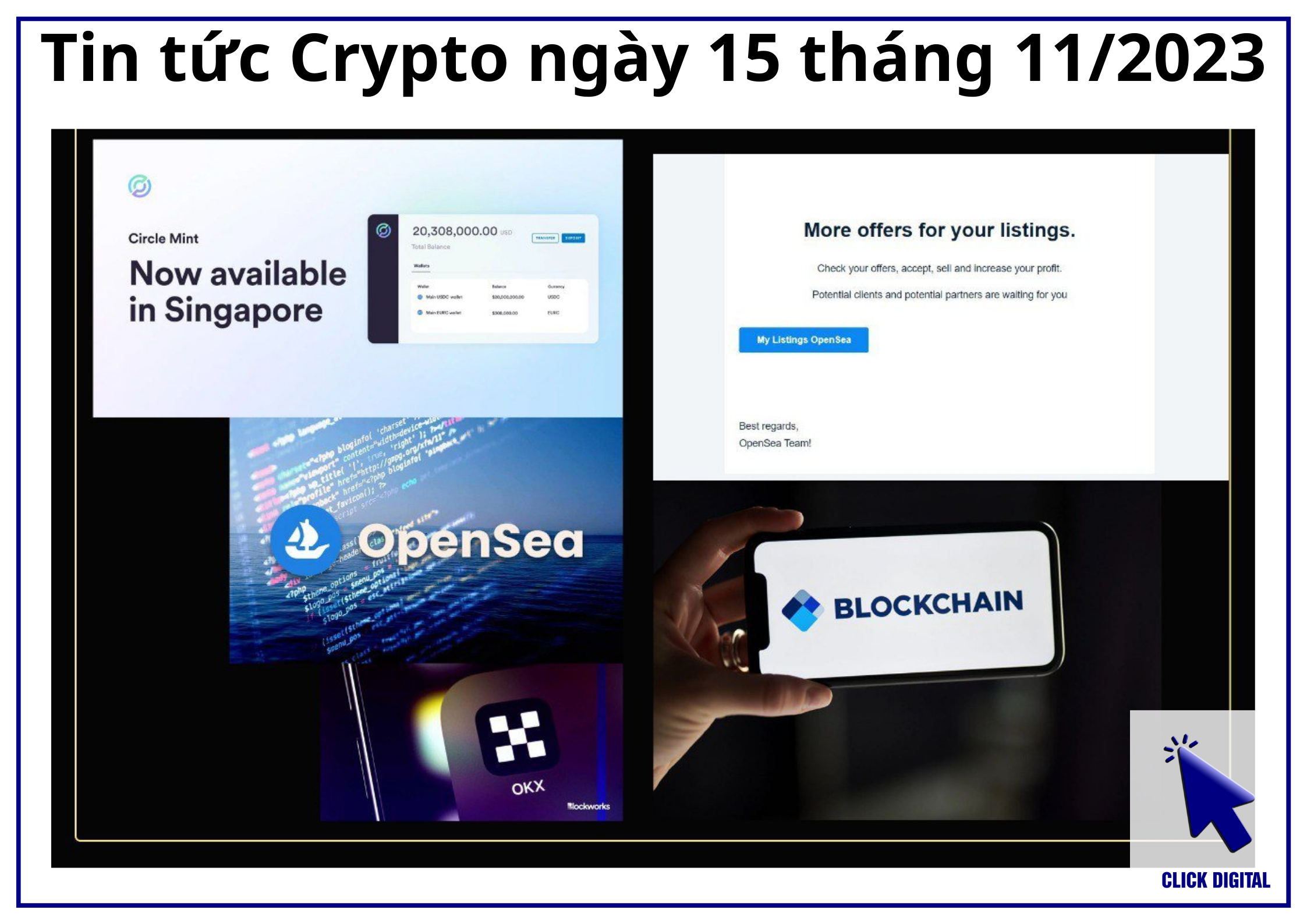 Tin tức Crypto ngày 15 tháng 11/2023