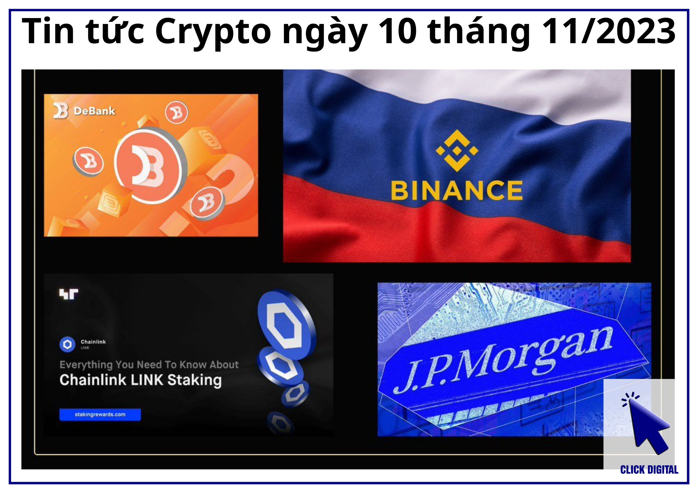 Tin tức Crypto ngày 10 tháng 11/2023