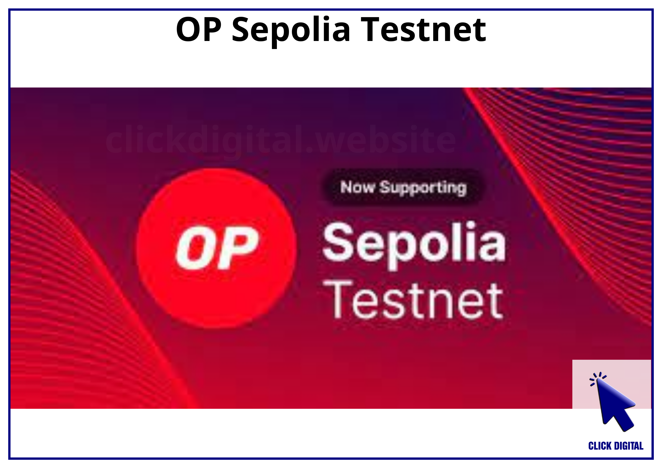 OP Testnet chuyển từ mạng OP Goerli sang OP Sepolia