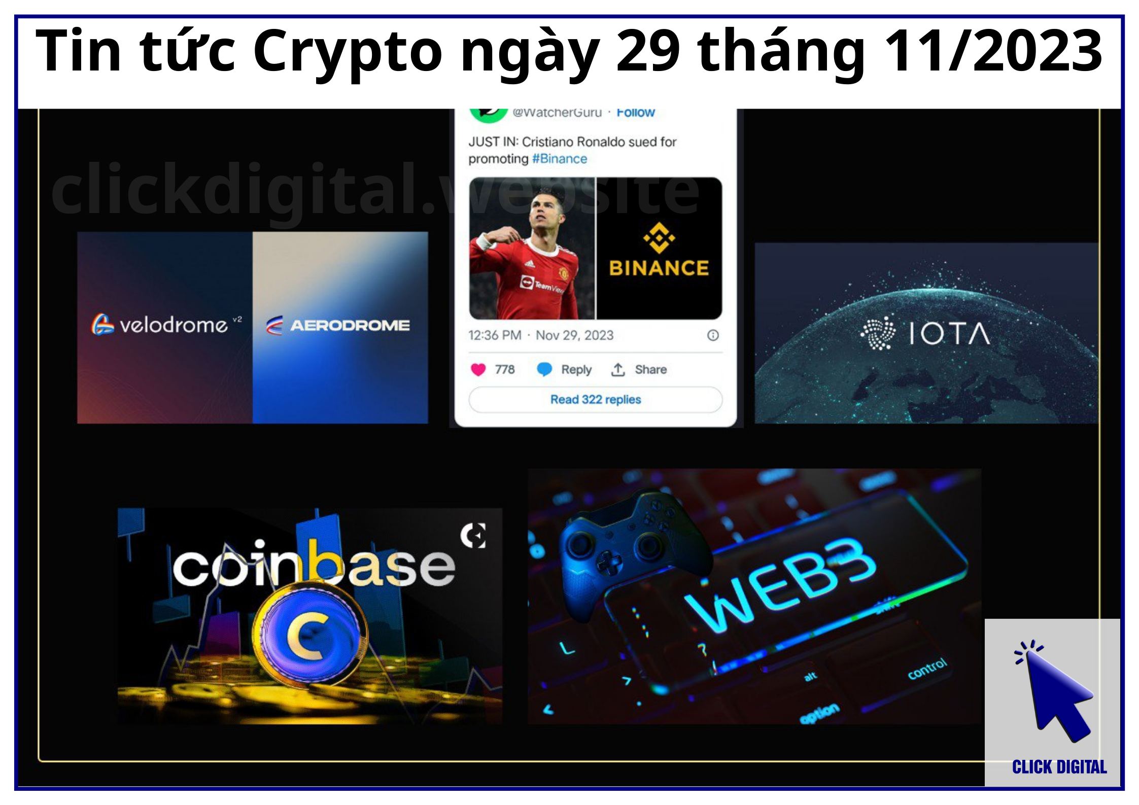 Tin tức Crypto ngày 29 tháng 11/2023