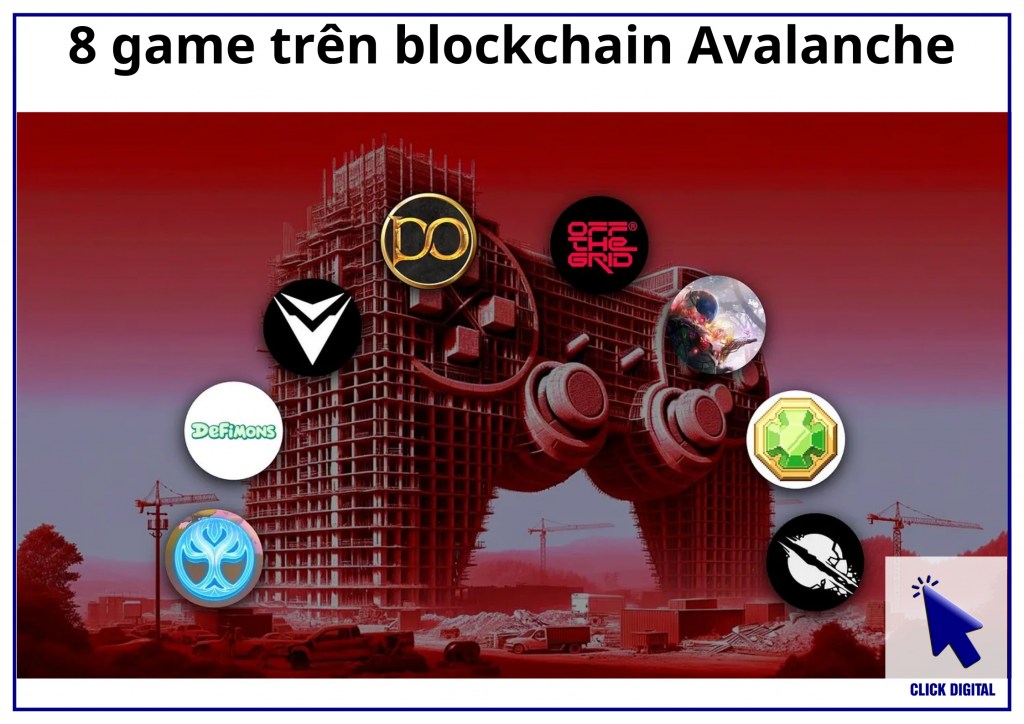 8 game trên blockchain Avalanche