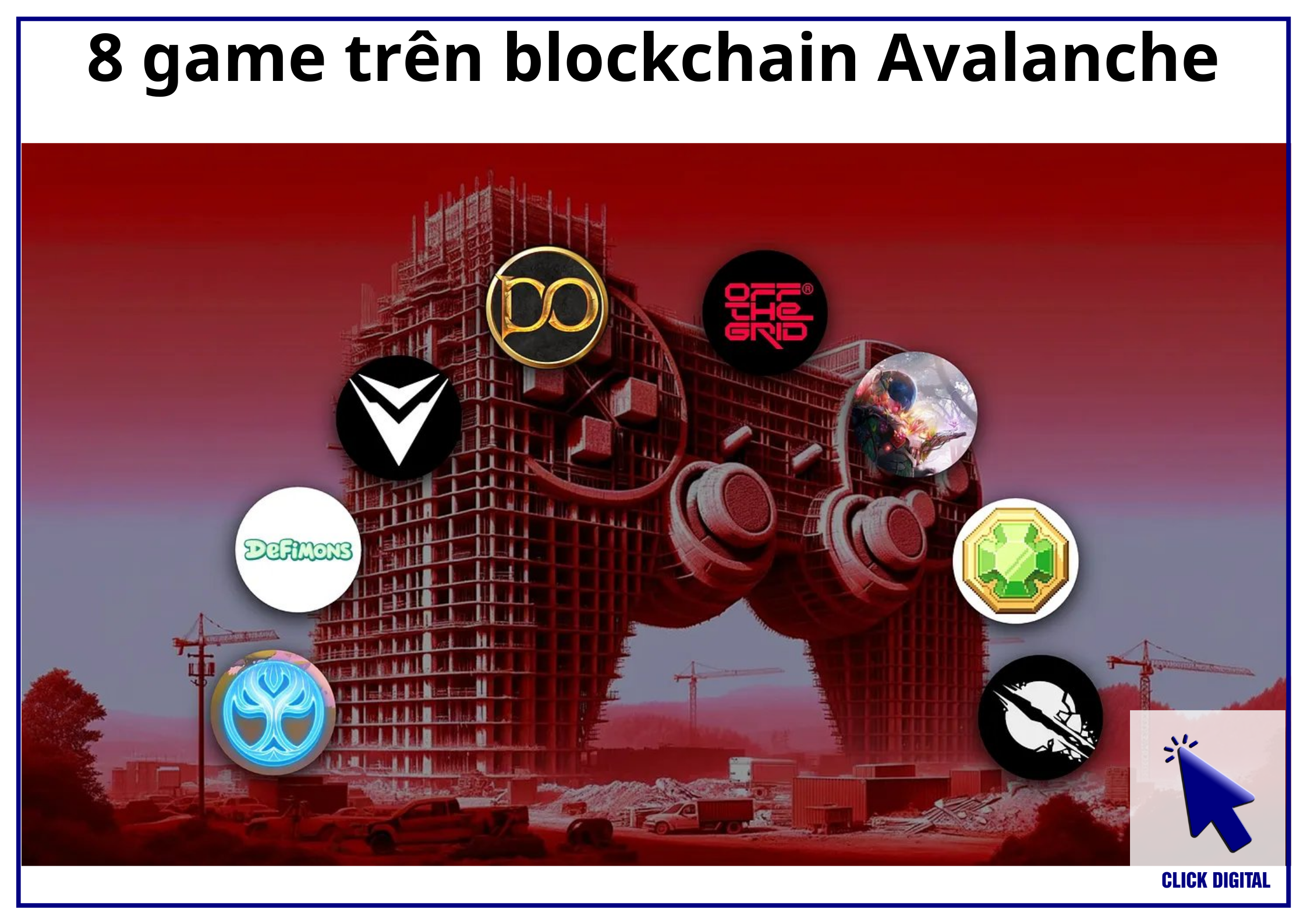 8 game / gamefi trên blockchain Avalanche