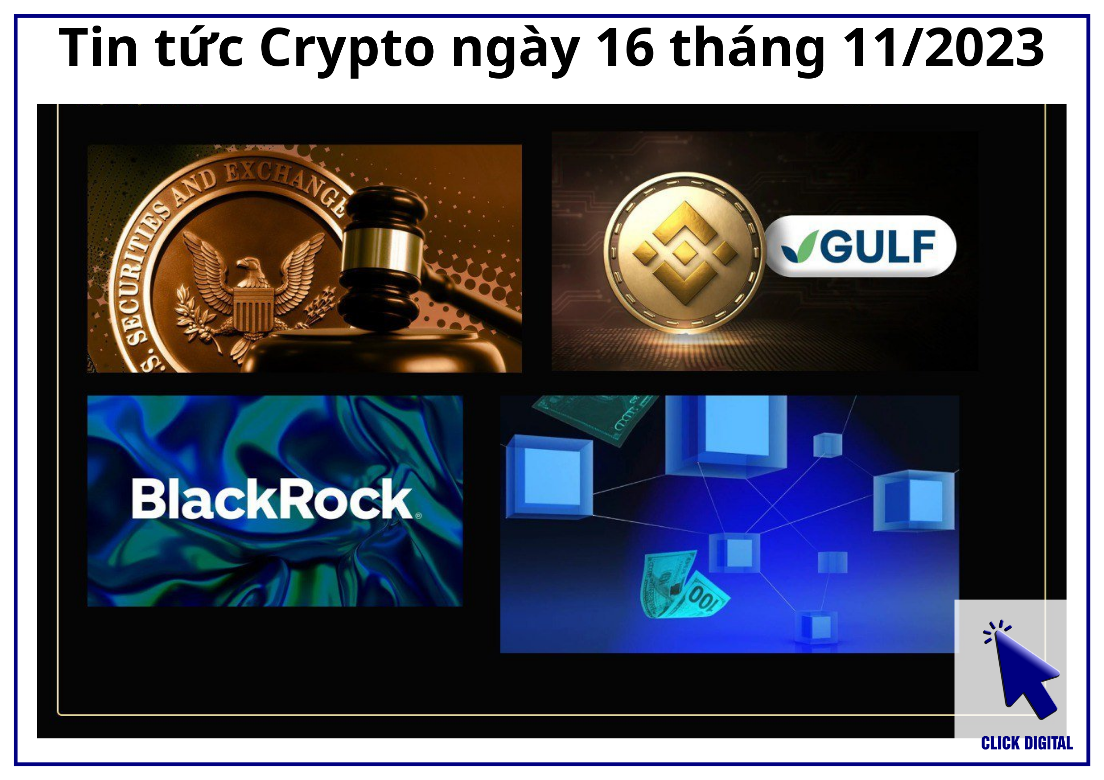 Tin tức Crypto ngày 16 tháng 11/2023