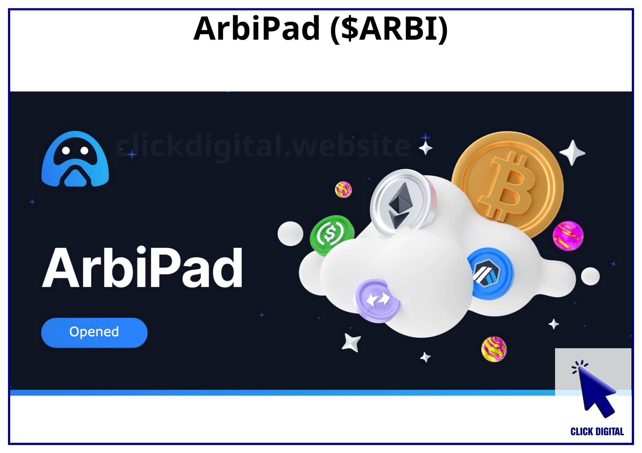 Giới thiệu ArbiPad ($ARBI): Nền tảng Launchpad hệ Arbitrum