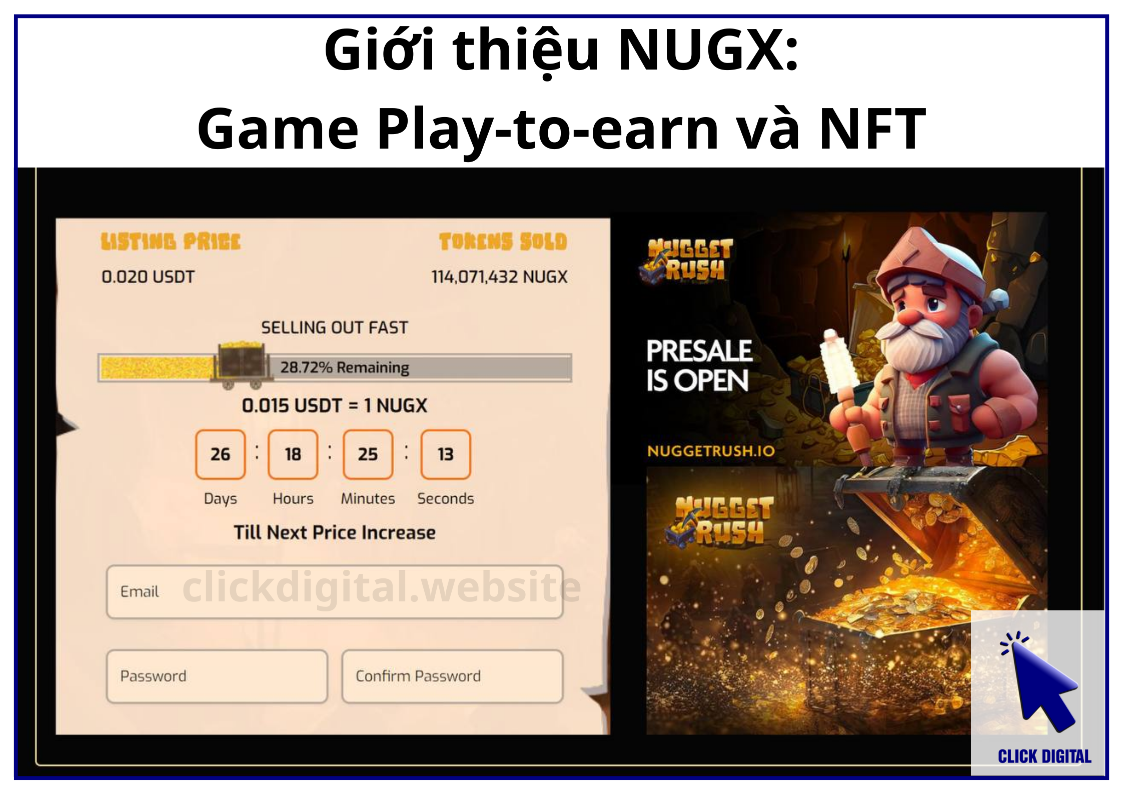 Giới thiệu dự án NUGX: Game Play-to-earn và NFT