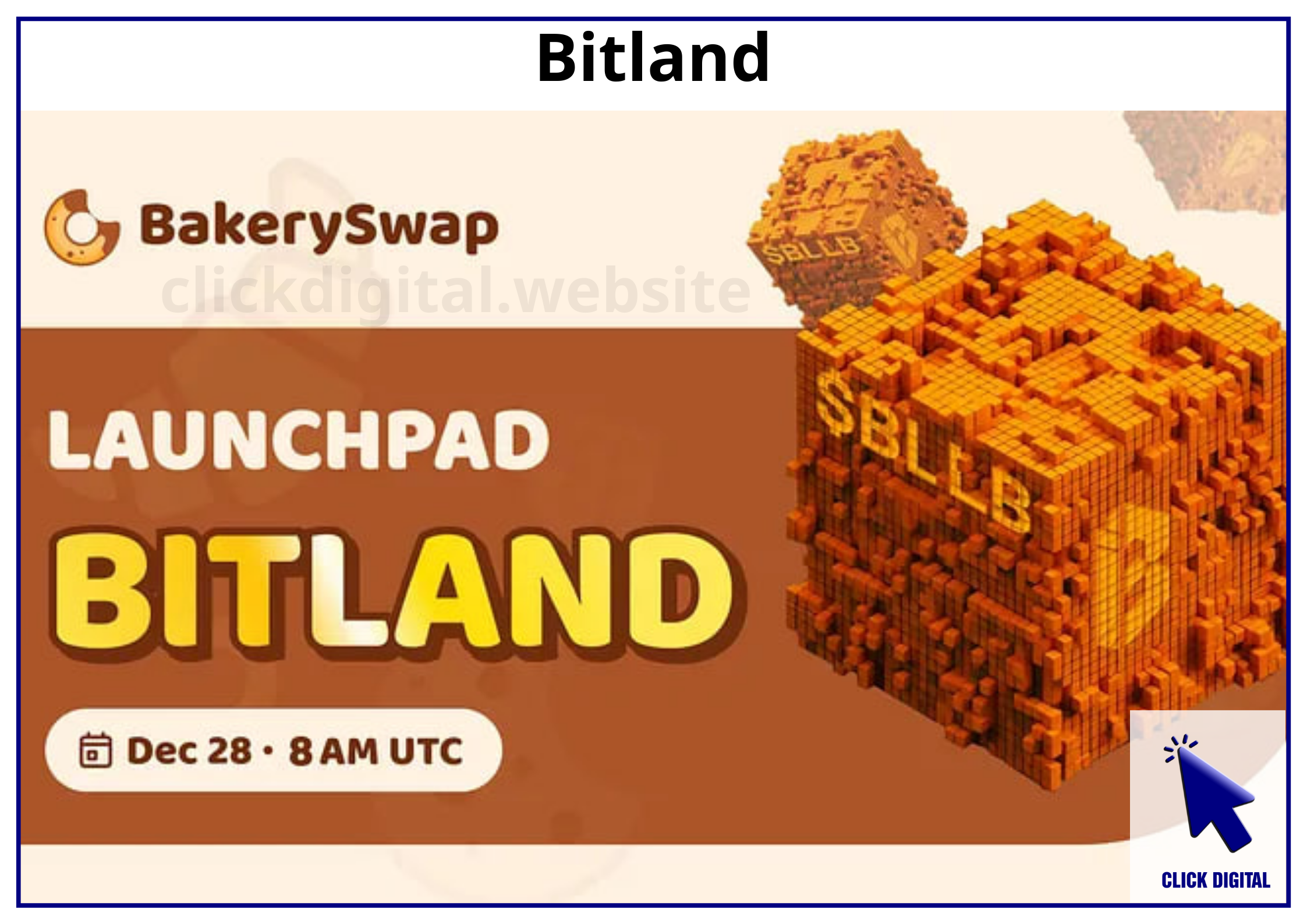 Bitland ($BLLB): Dự án Metaverse AI thuộc hệ BRC20 đang IDO trên Bakeryswap