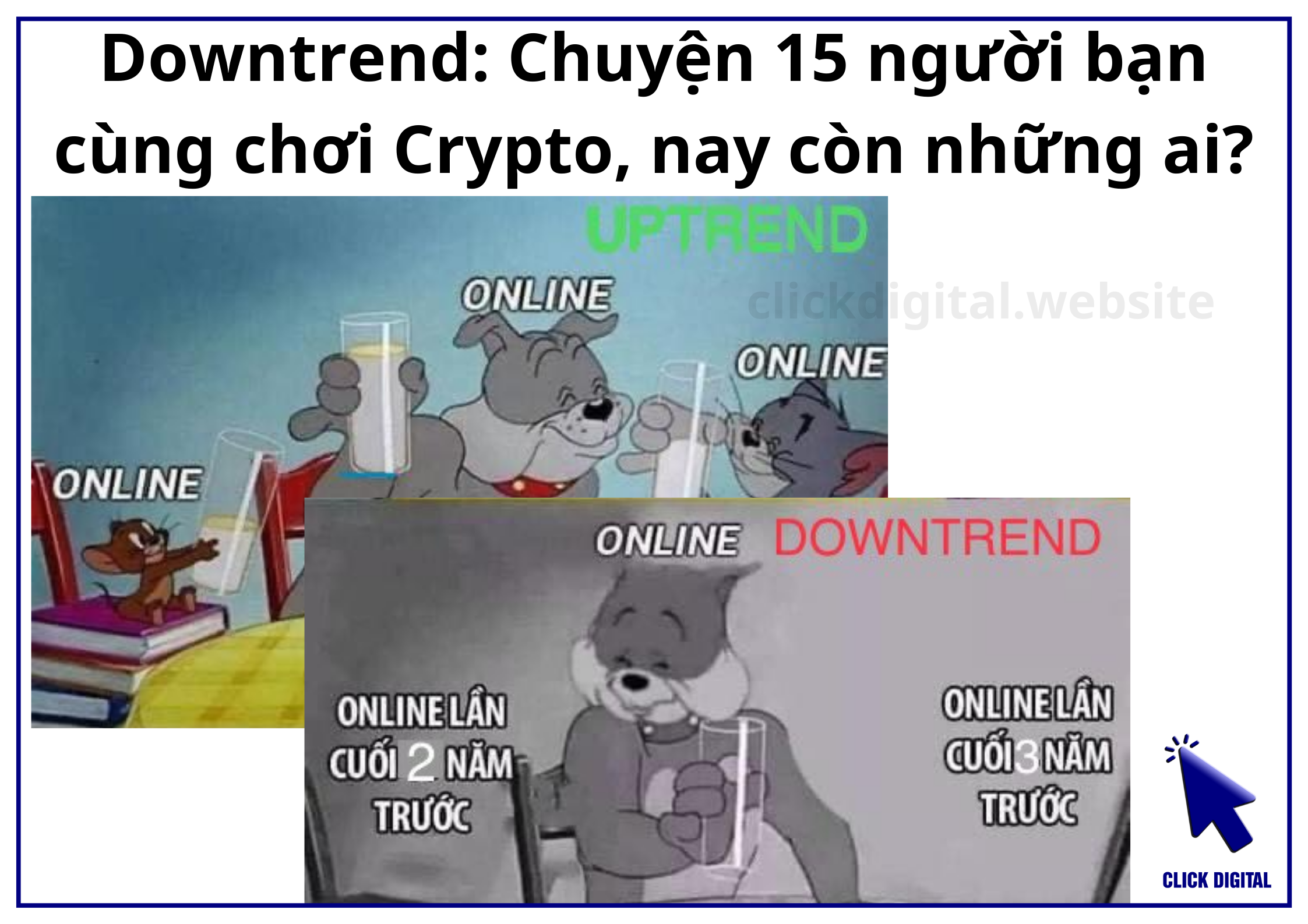 Downtrend: Chuyện 15 người bạn cùng chơi Crypto, nay còn những ai?