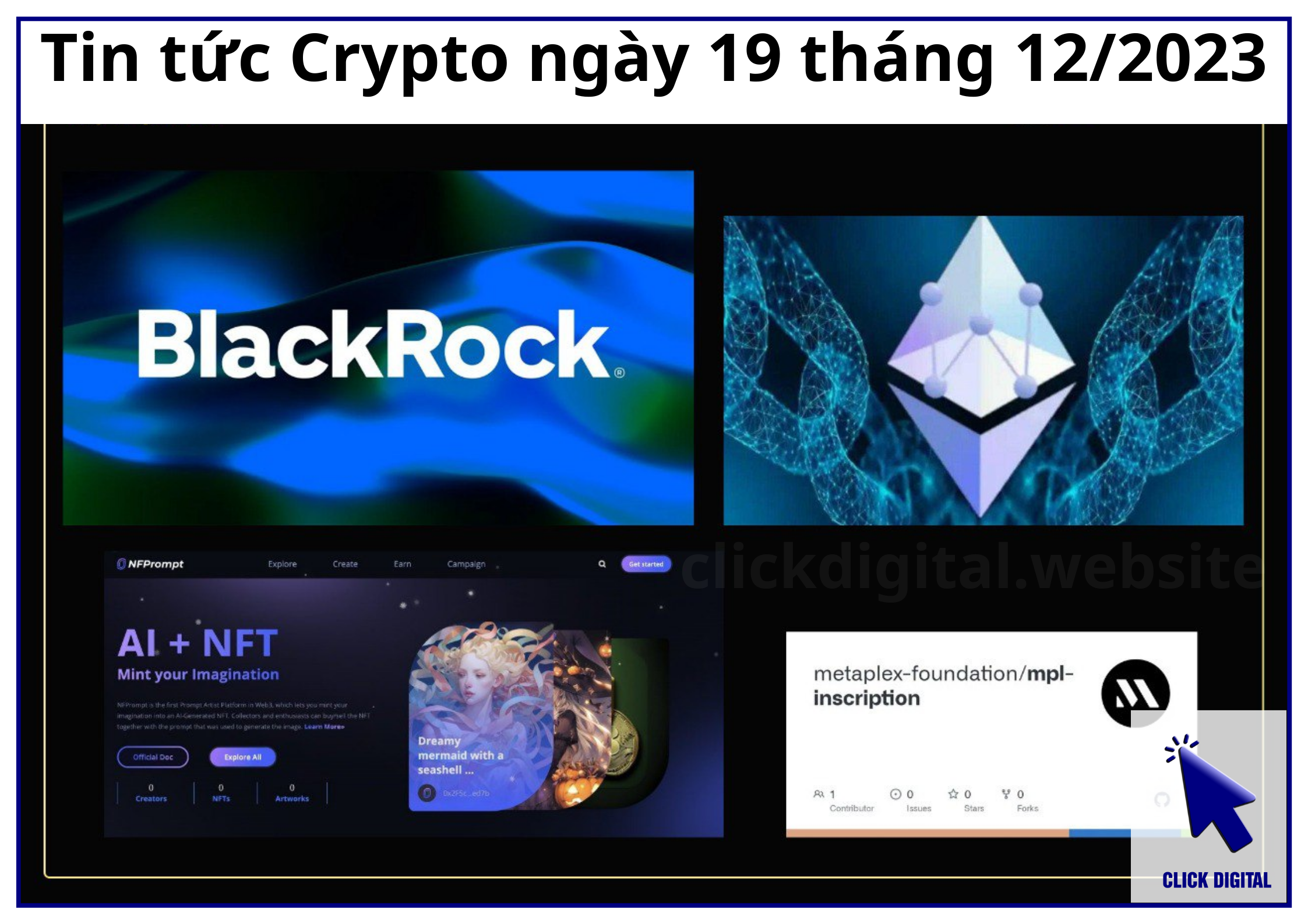 Tin tức Crypto ngày 19 tháng 12/2023: Dự án Binance Launchpool thứ 41 NFPrompt (NFP)