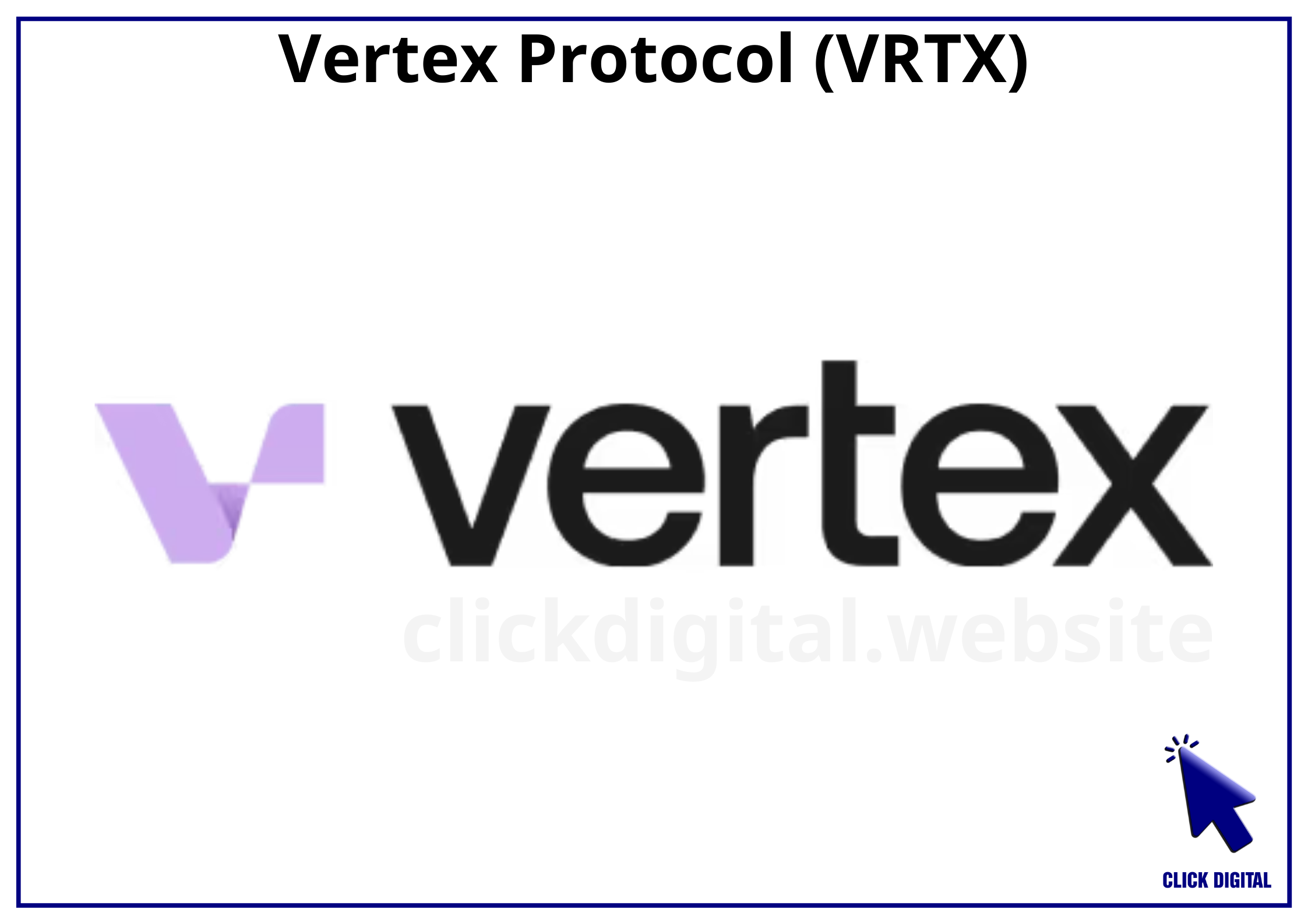 Lý do nên đầu tư mua Vertex Protocol (VRTX)