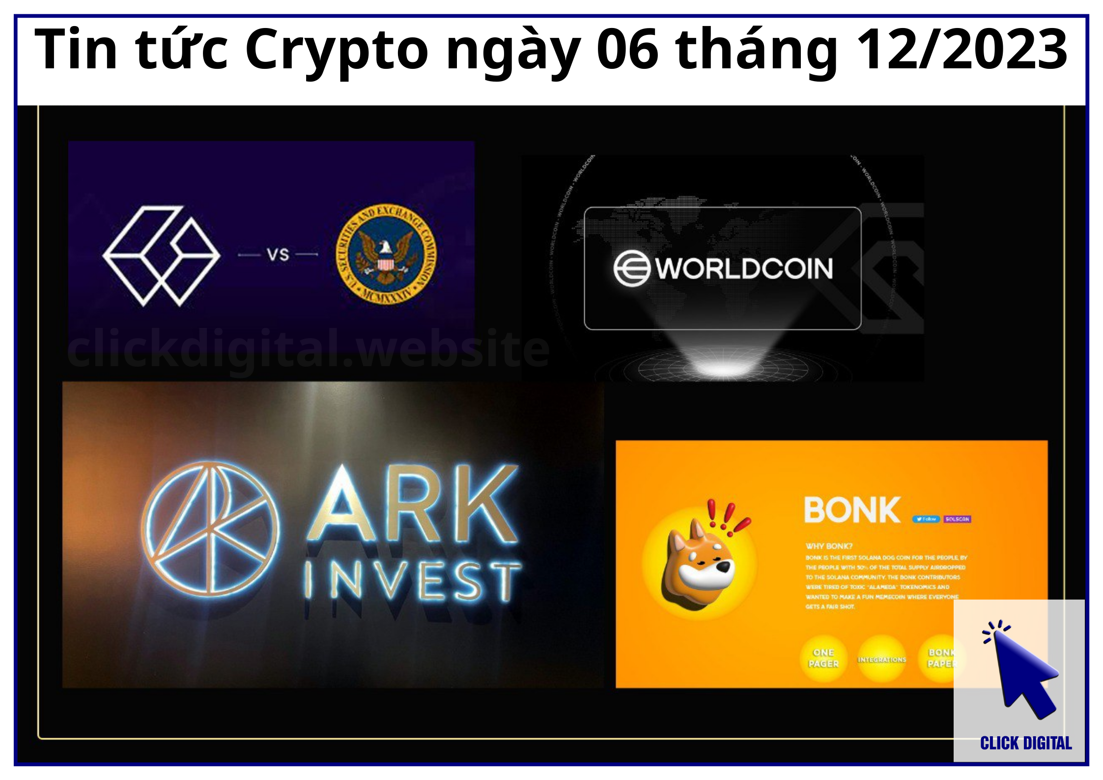 Tin tức Crypto ngày 06 tháng 12/2023