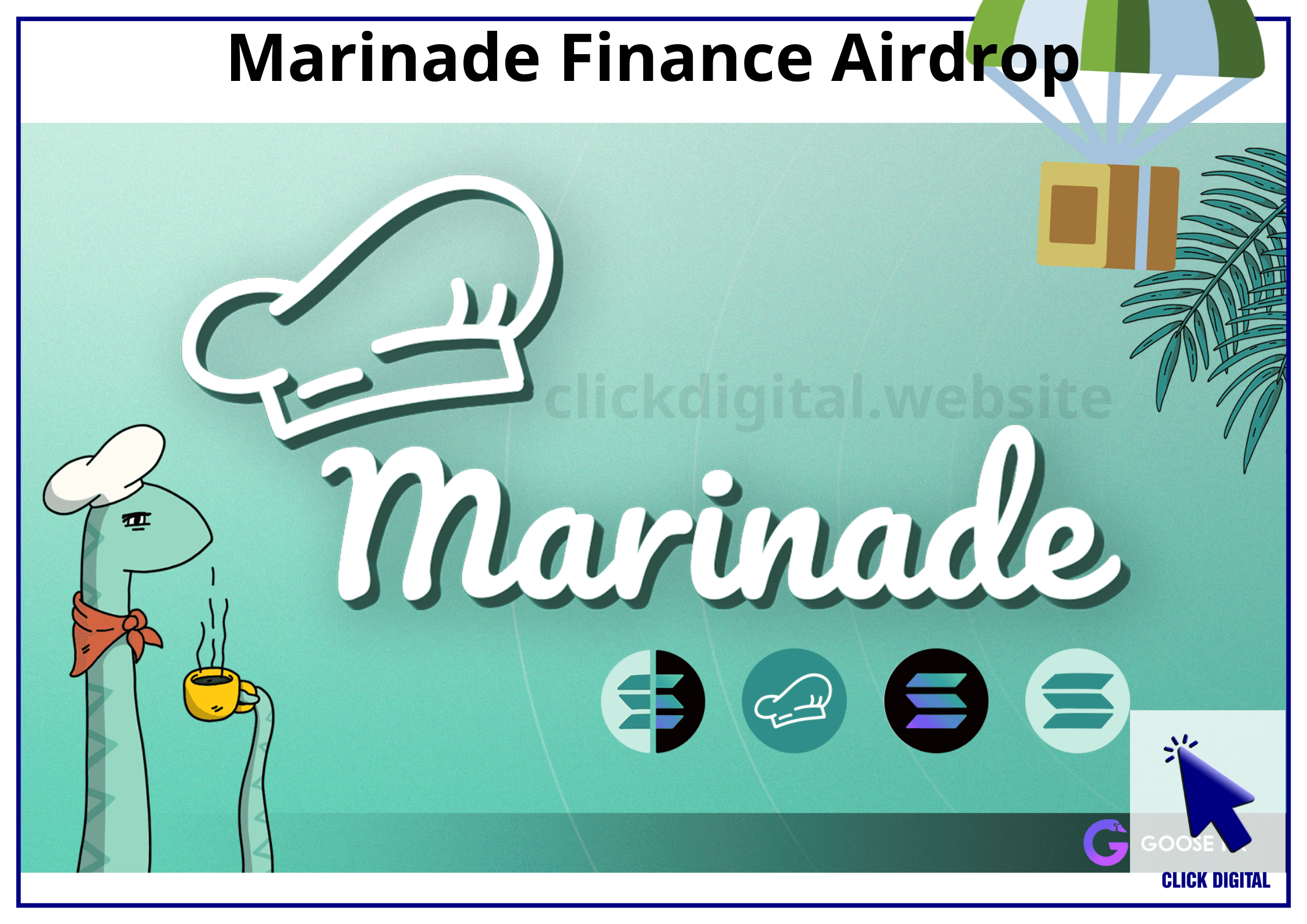 Cách săn Airdrop dự án Marinade Finance (MNDE) thuộc hệ Solana