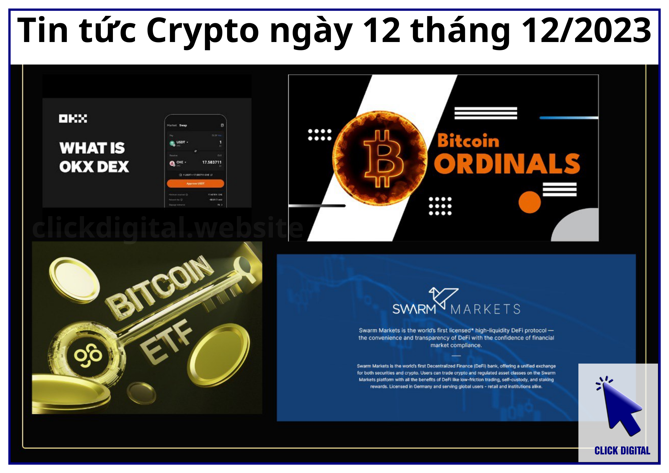 Tin tức Crypto ngày 13 tháng 12/2023: Donald Trump tung ra NFT thứ ba