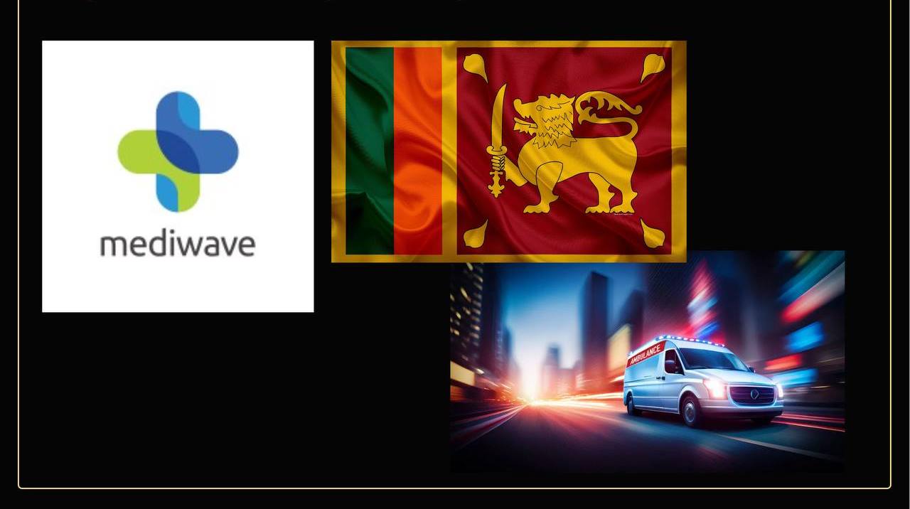 Sri Lanka ra mắt xe cứu thương thông minh tích hợp AI, hãng Mediwave
