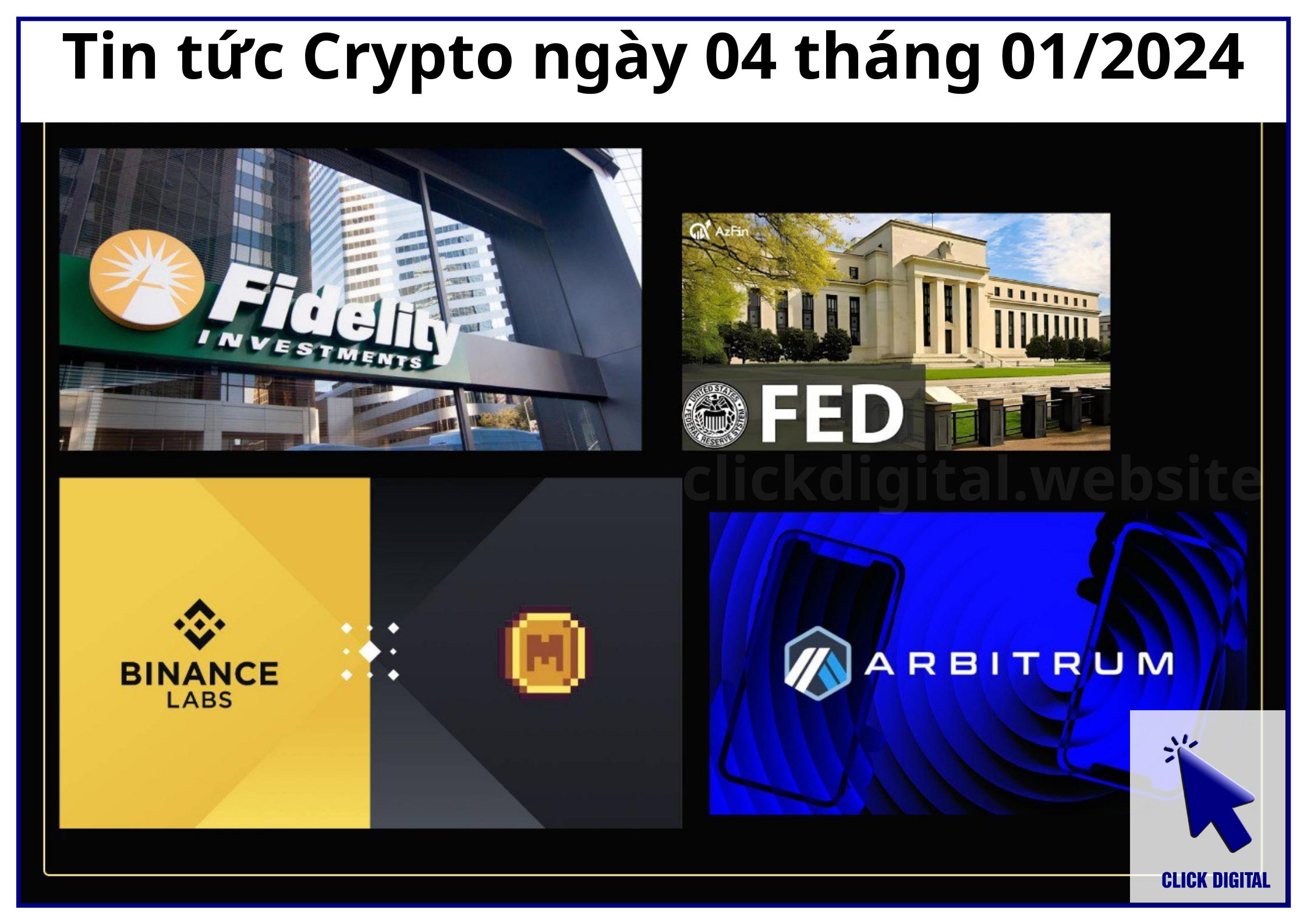 Tin tức Crypto ngày 04 tháng 01/2024: Chính phủ Mỹ nắm giữ Bitcoin giá trị tăng thêm 3.3 tỷ đô, từ 8.3 tỷ đô