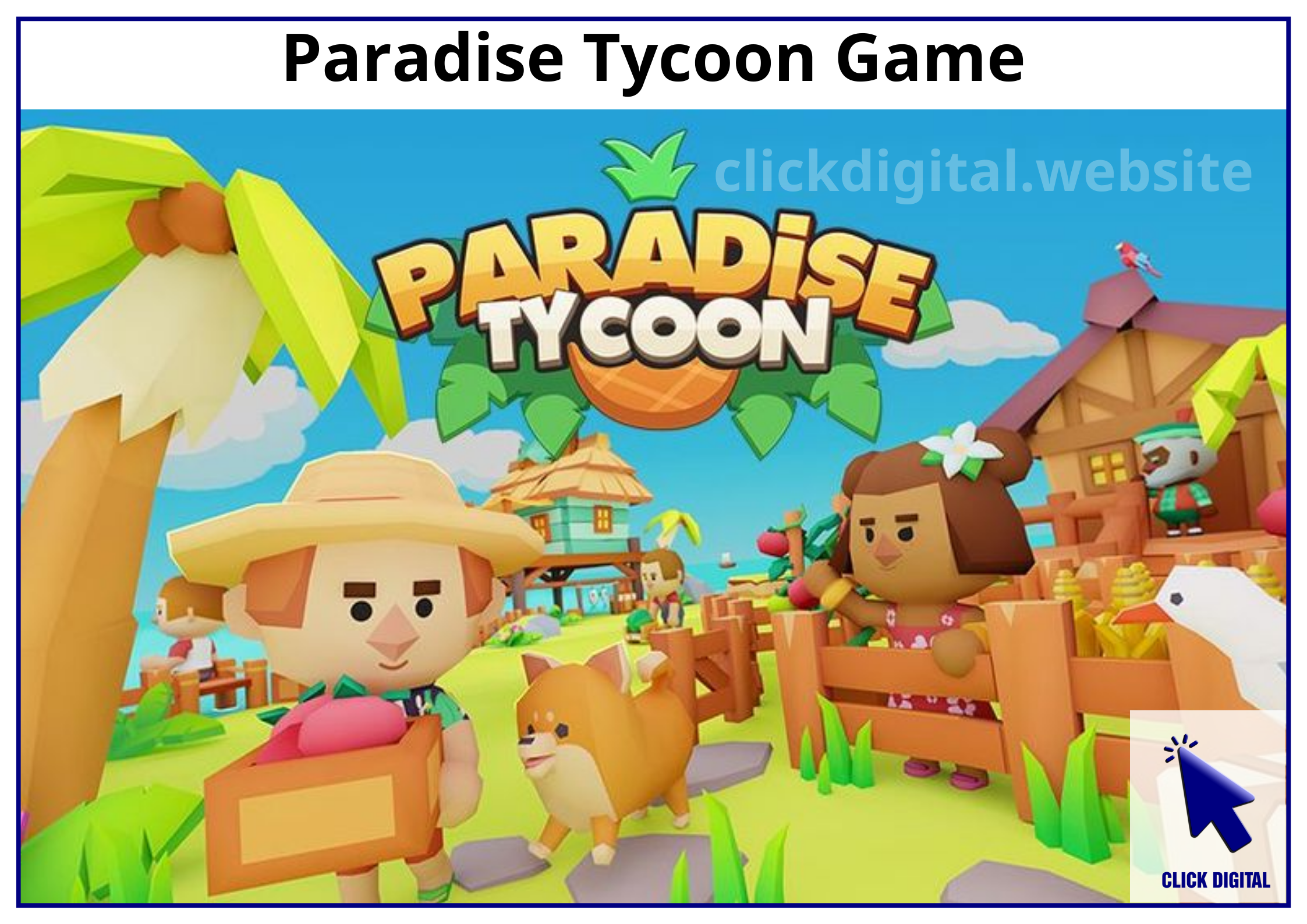 Paradise Tycoon: Game trên Avalanche và subnet Eclipse