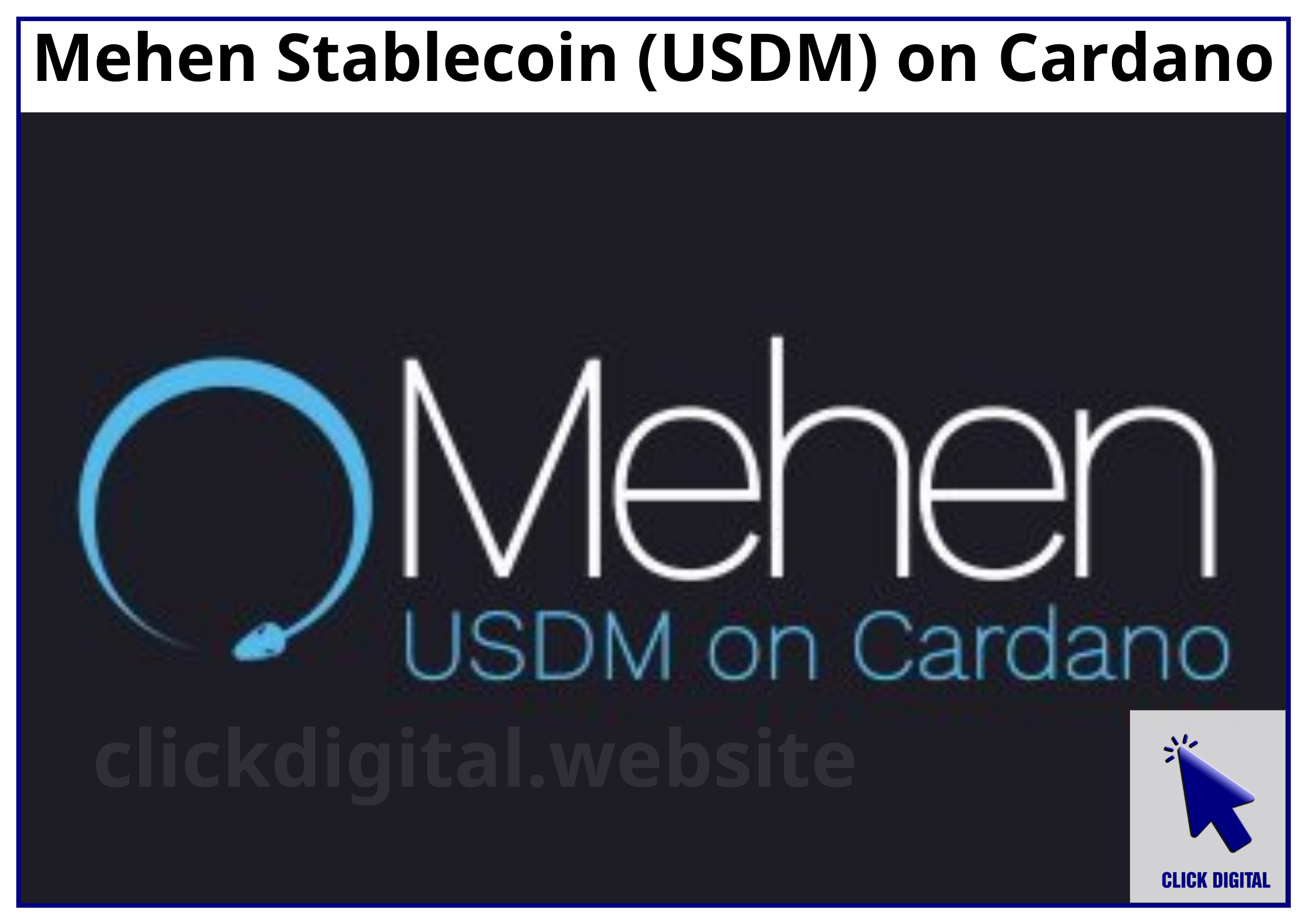Đôi điều về Mehen Stablecoin (USDM) của Cardano