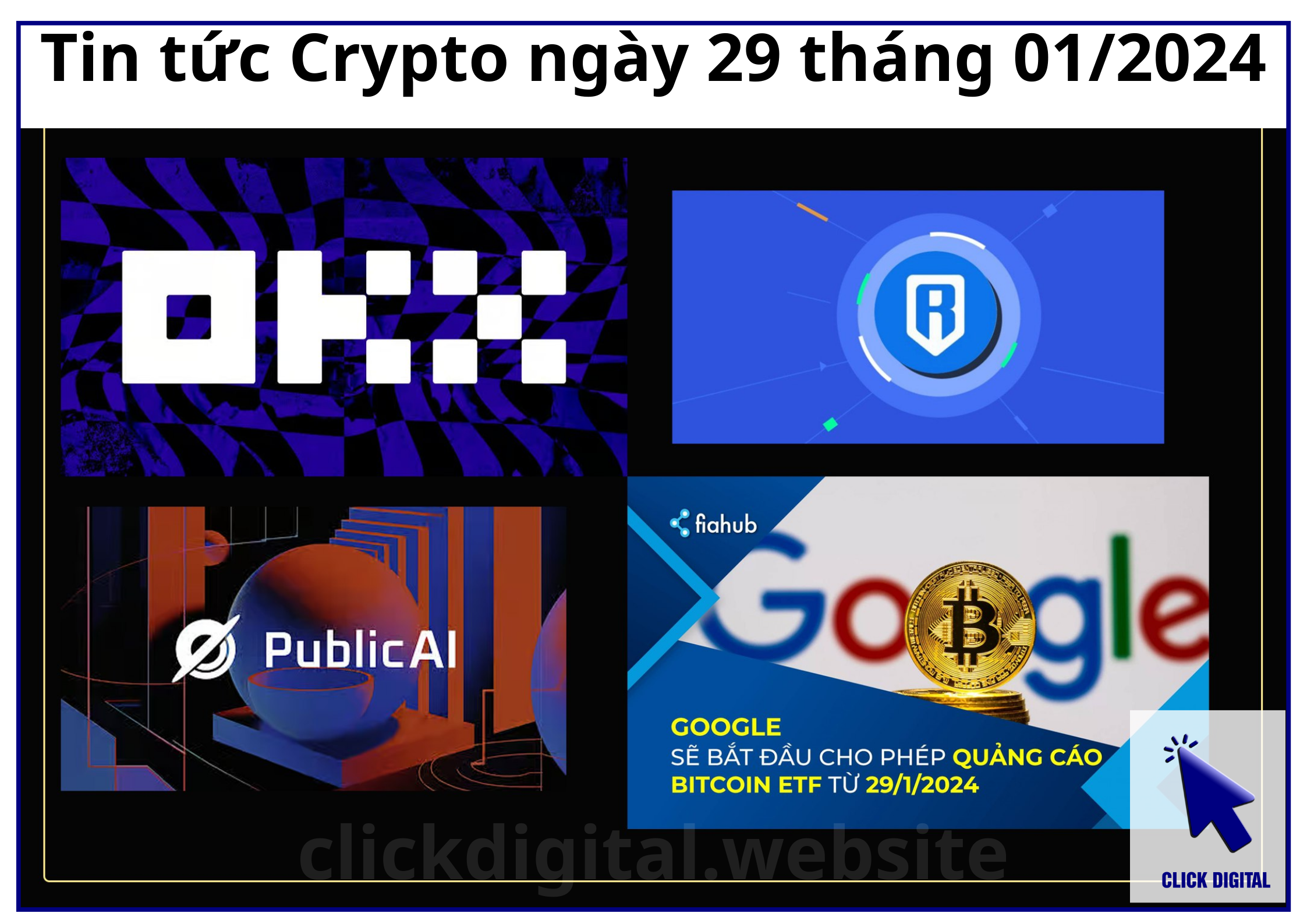 Tin tức Crypto ngày 29 tháng 01/2024: Ứng cử viên tổng thống Hoa Kỳ đầu tiên chấp nhận Bitcoin, Robert F. Kennedy