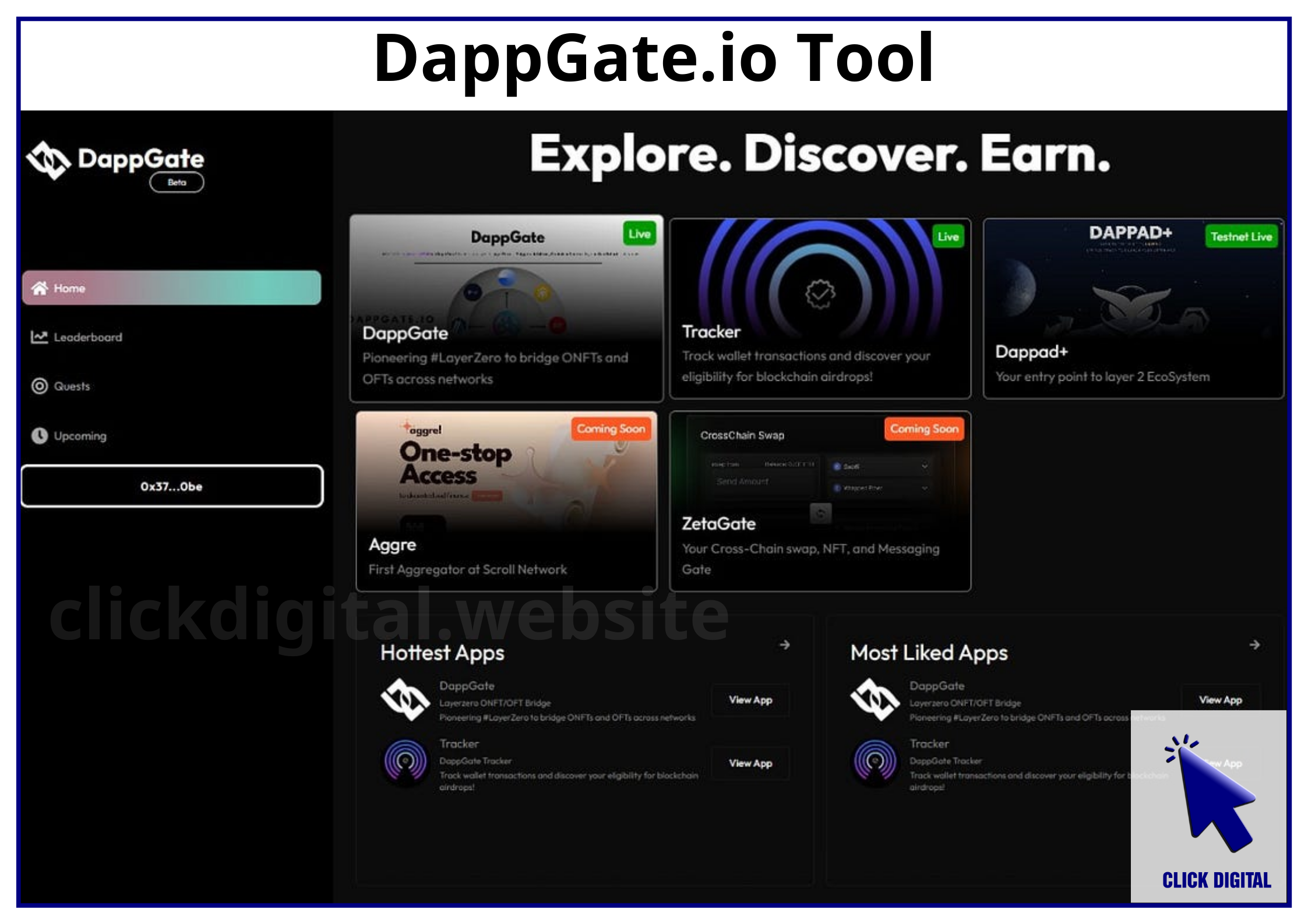 DappGate.io Tool