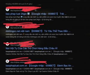 Cách xử lý website bị hack DNS tạo nhiều nội dung xấu trên Google Search SEO