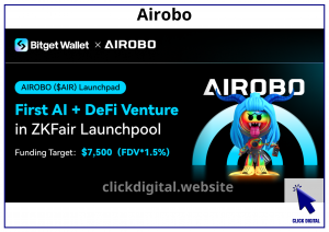 AIROBO ($AIR): Dự án AI trên Bitget Wallet Launchpad