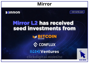 Mirror (BTC L2) hoàn thành vòng tài trợ đầu tiên