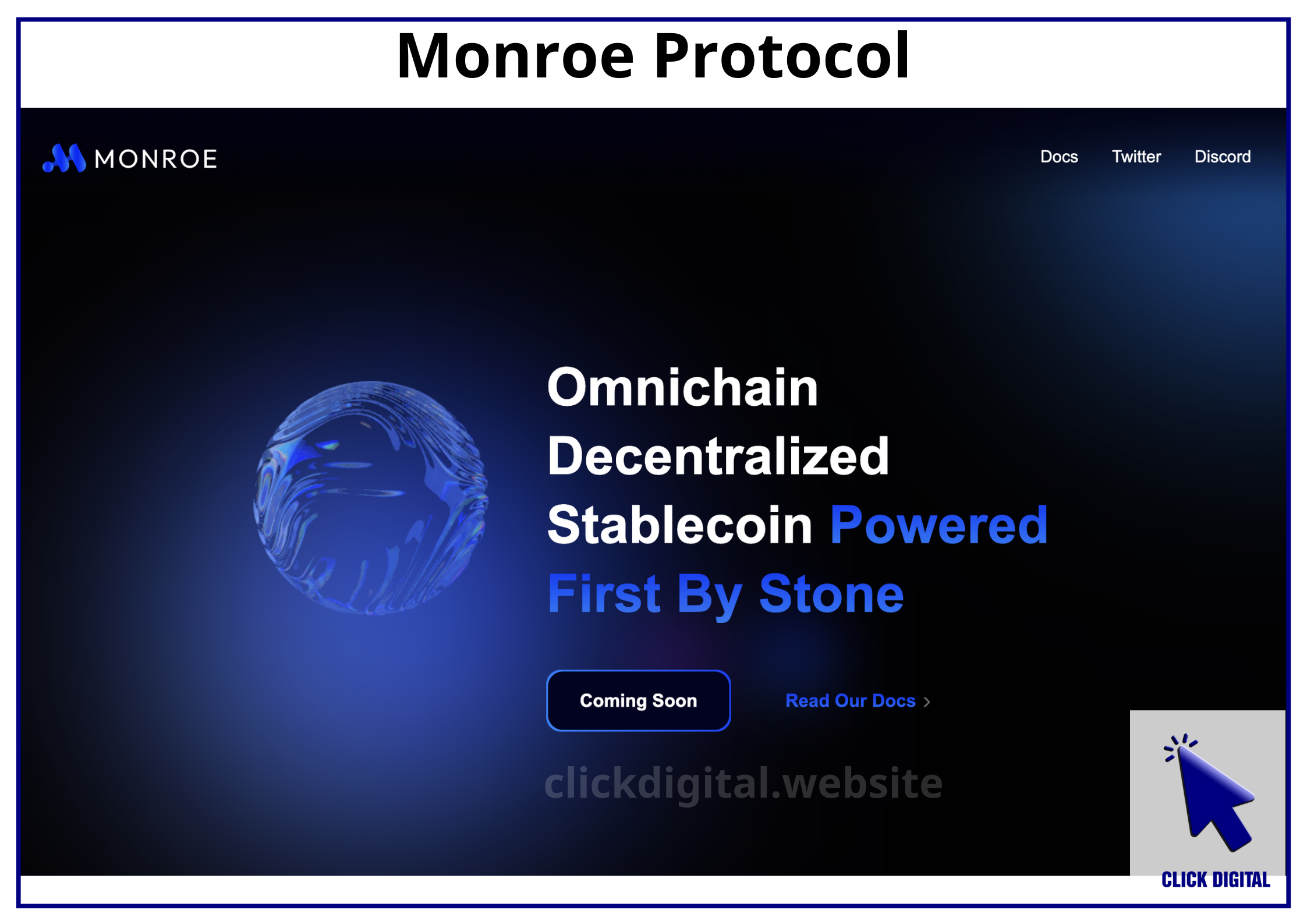 Cách săn airdrop dự án Monroe Protocol. Tham gia làm retroactive