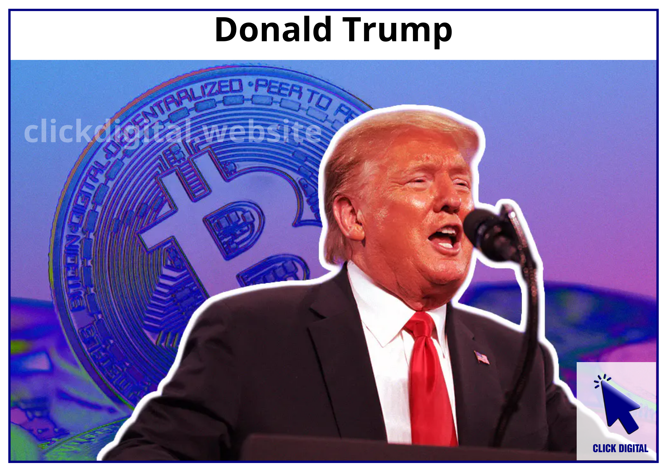 Giá Bitcoin giảm xuống dưới 100.000 USD sau khi Trump áp thuế nhập khẩu