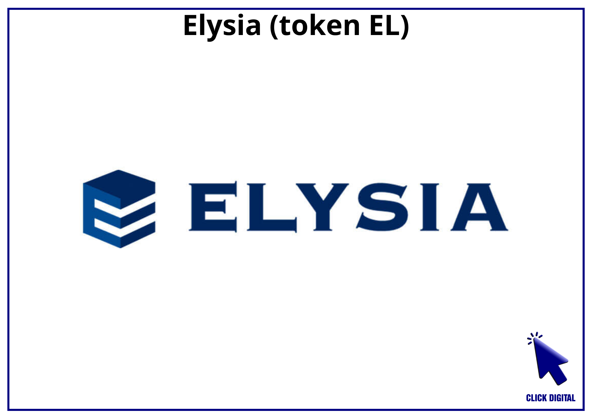 Elysia (token EL) là gì? Dự án DAO mảng Real-World Asset (RWA) Tokenization