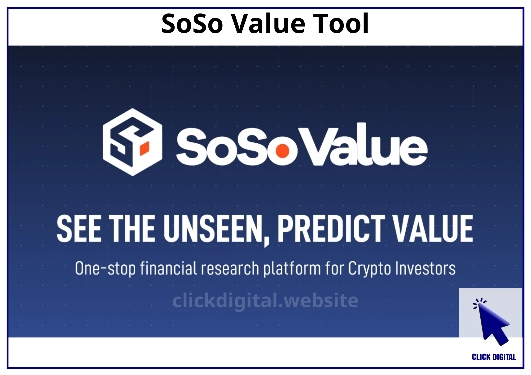 SoSoValue Tool