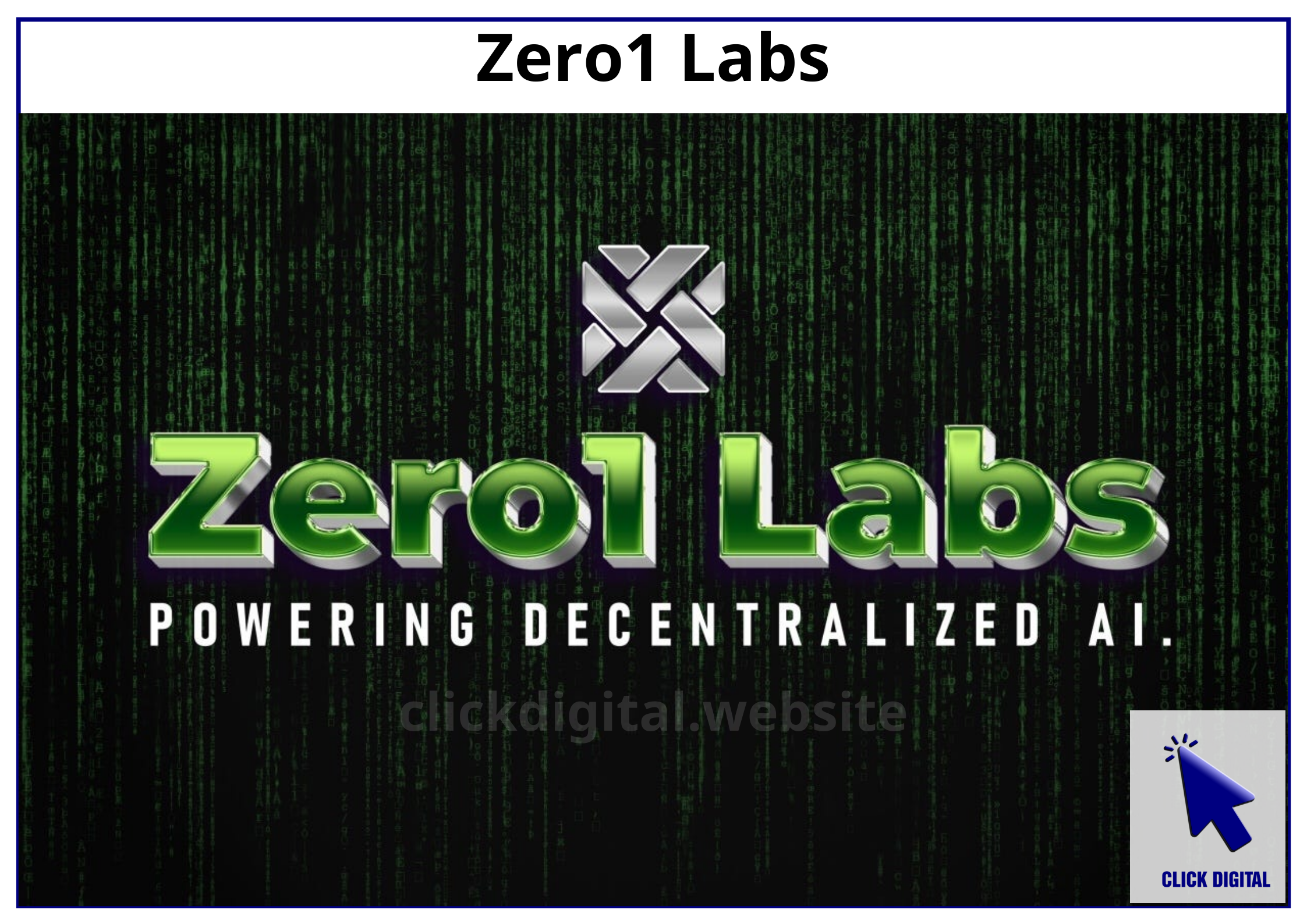 Zero1 Labs (DEAI)