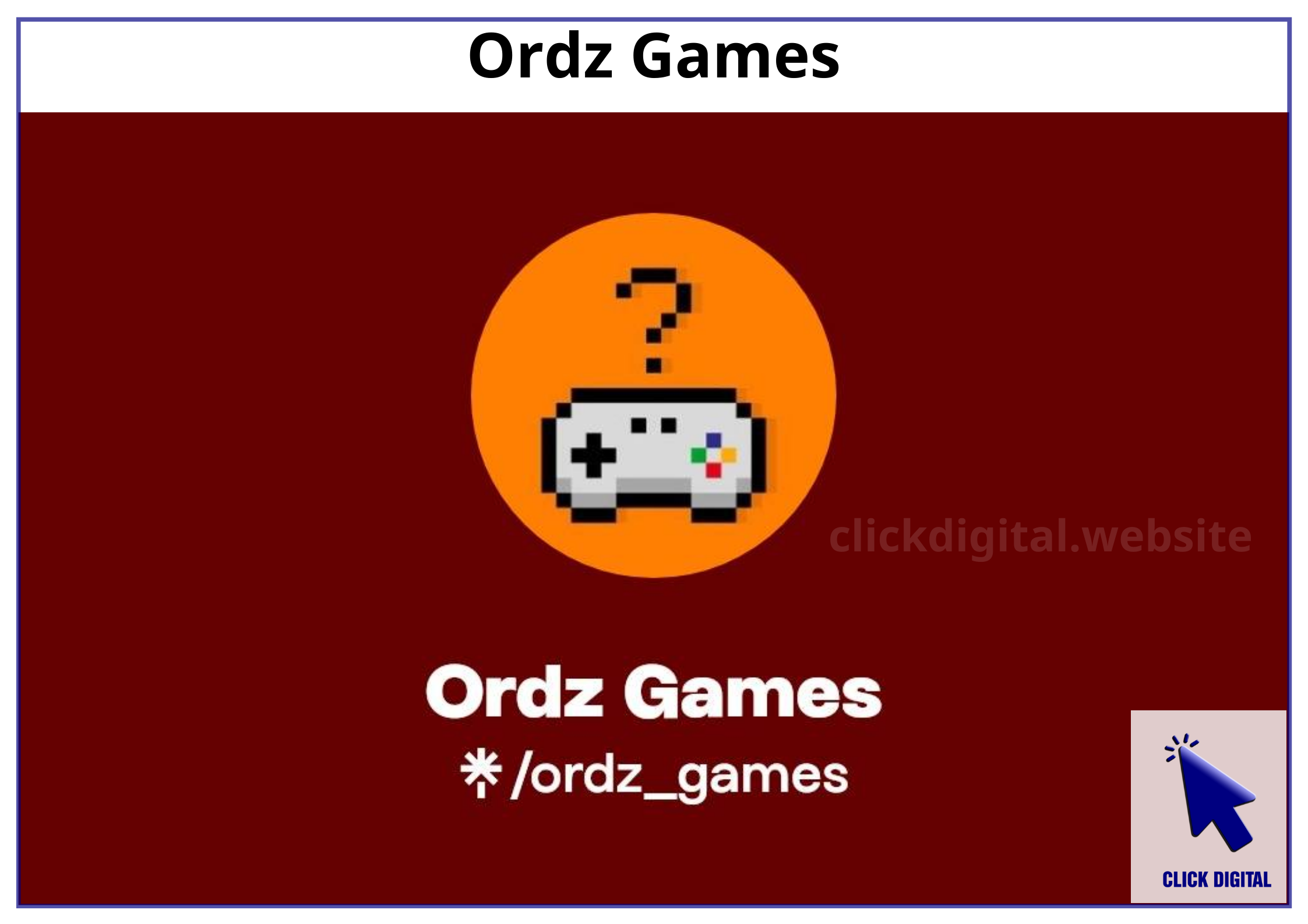 Ordz Games phát hành mô hình bảng điều khiển game BitBoy dưới dạng Bitcoin Inscriptions