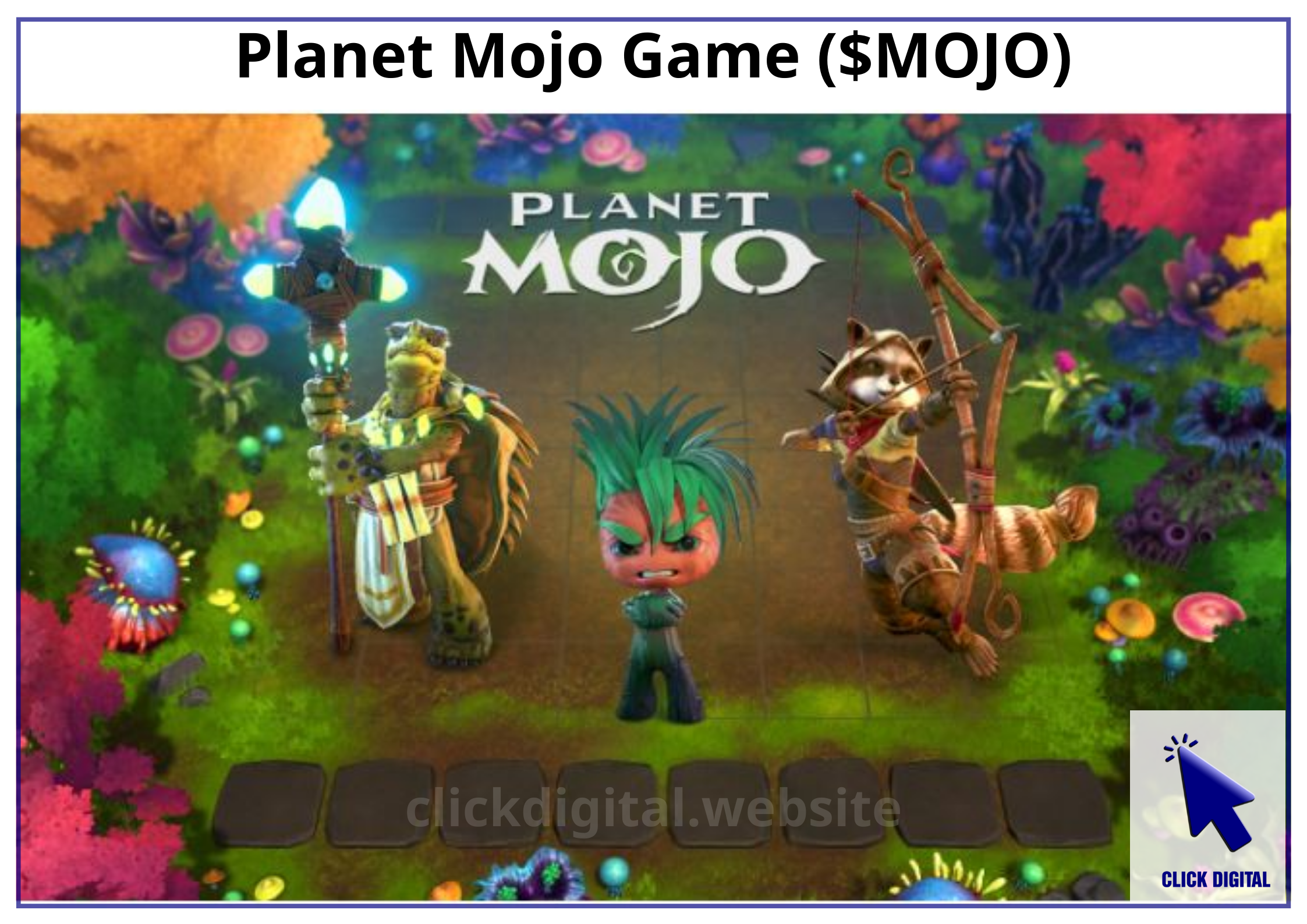 Dự án game Planet Mojo: Sự kiện Social Airdrop Points quy đổi token MOJO