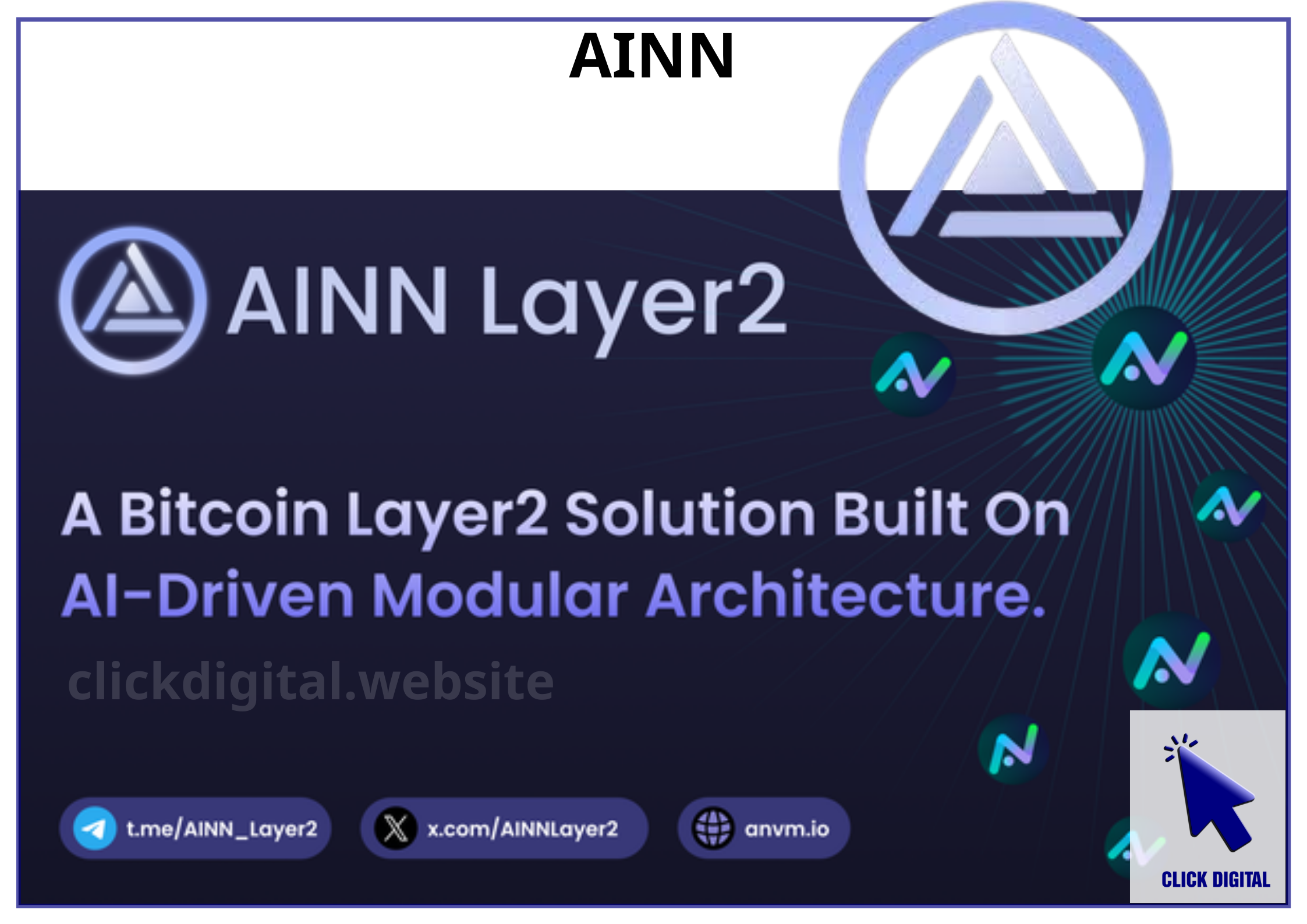 Mainnet của Bitcoin L2 AINN sẽ hỗ trợ Rune Protocol