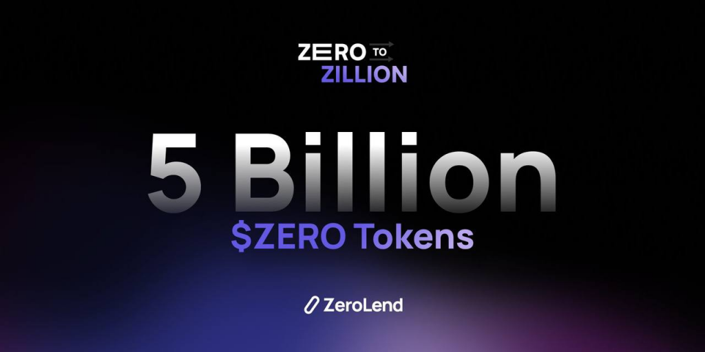 Zerolend khởi động chương trình airdrop Voyage 1: Zero to Zillion