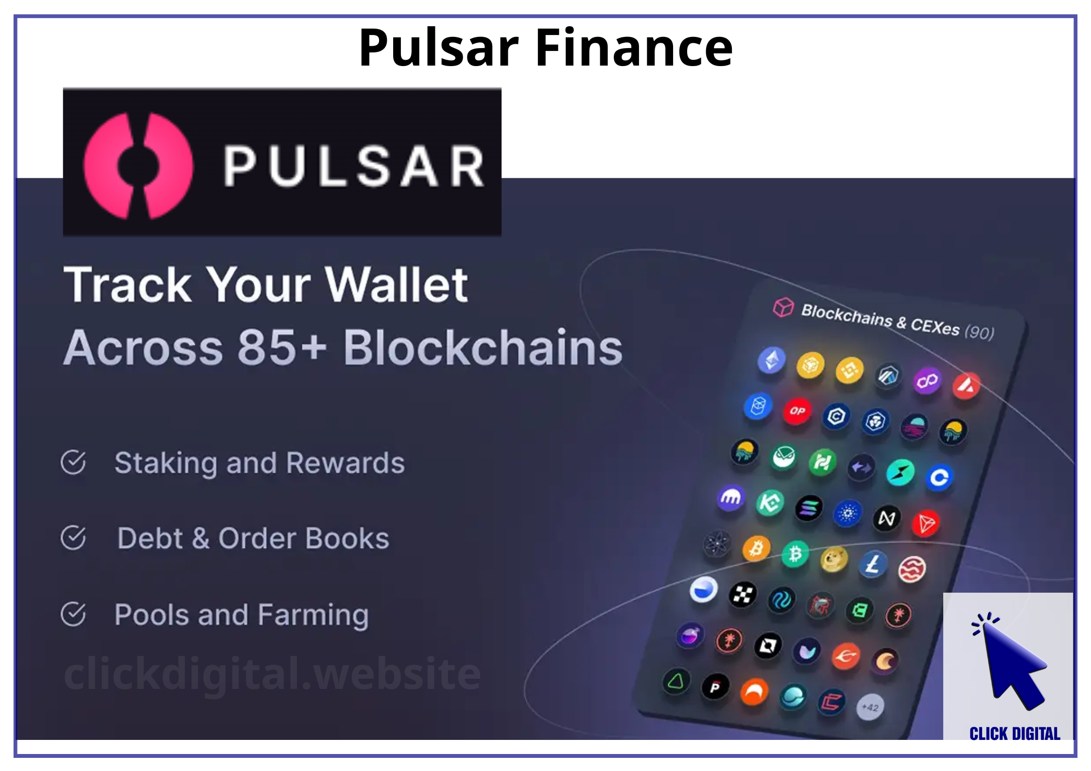 Pulsar Finance tích hợp Solana, mở rộng theo dõi danh mục đầu tư cross-chain