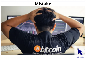 Mistake, sai lầm, bitcoin, crypto marketing