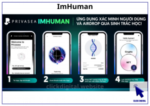 ImHuman App: Ứng dụng xác minh người dùng và nhận diện airdrop qua sinh trắc học