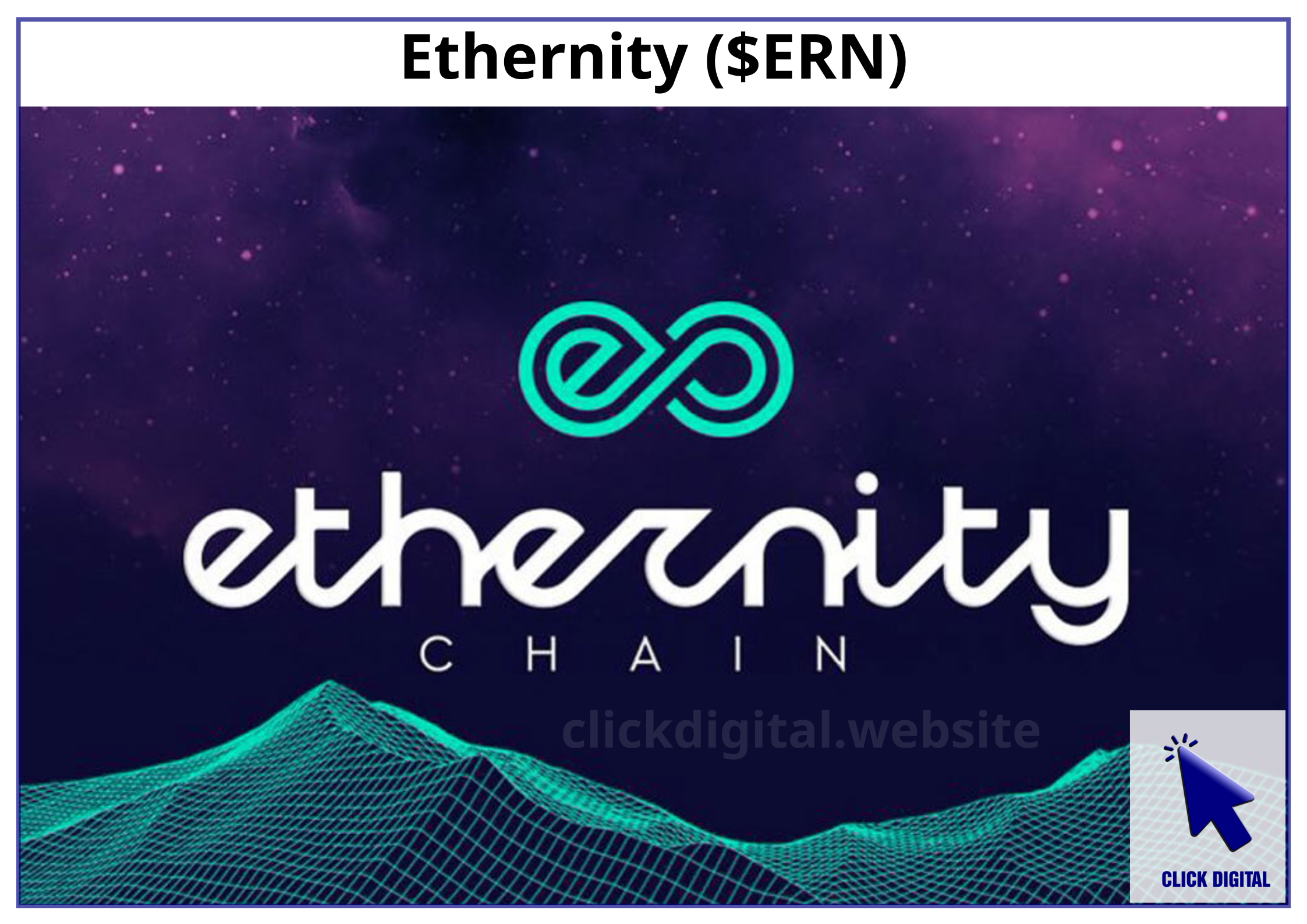 Ethernity ($ERN) ra mắt Ethernity Chain: mạng mở rộng Ethereum Layer 2