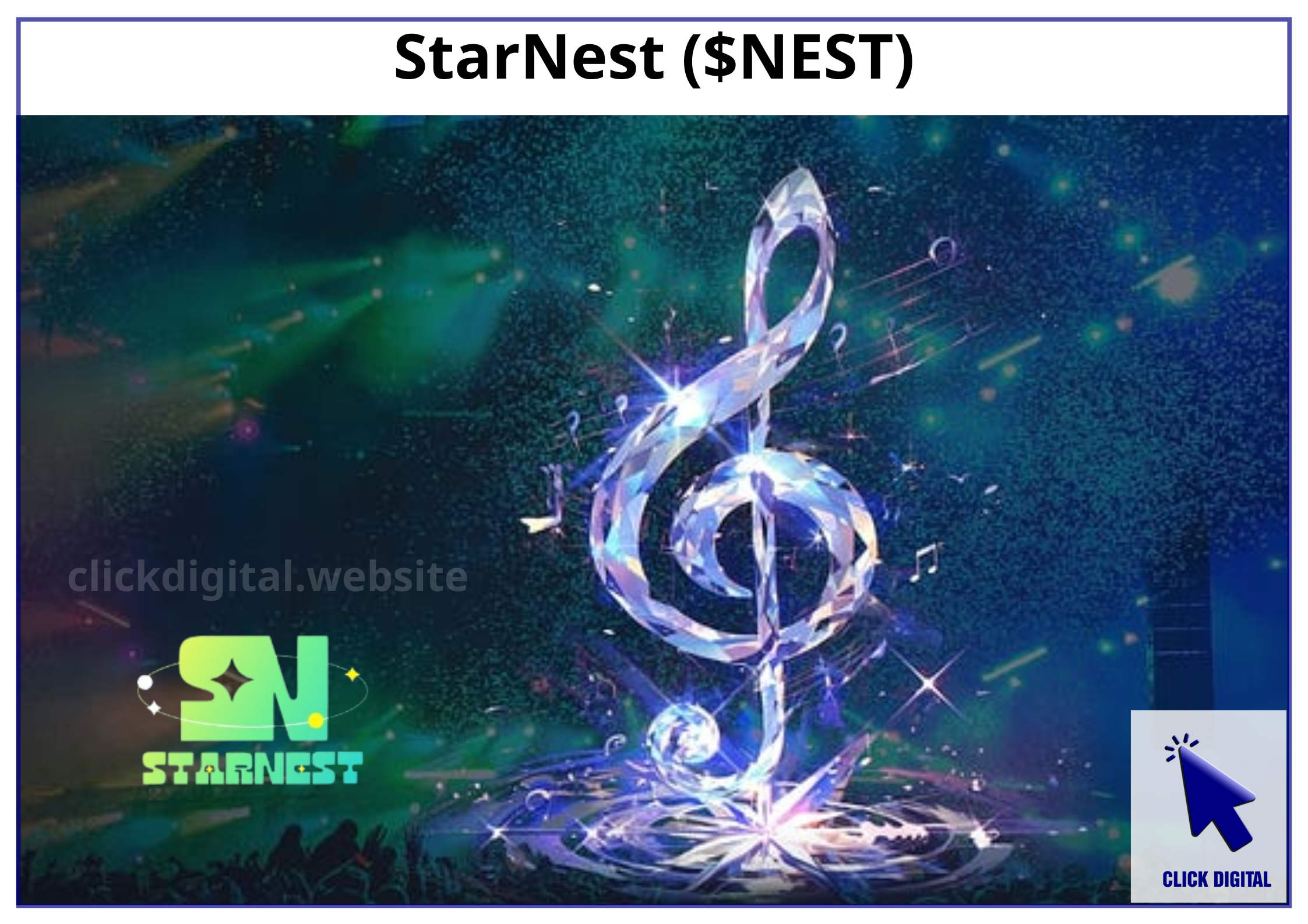 Startup web3 âm nhạc StarNest hoàn thành gọi vốn tr cho kế hoạch ra mắt token $NEST vào quý 3 và phát triển game metaverse âm nhạc