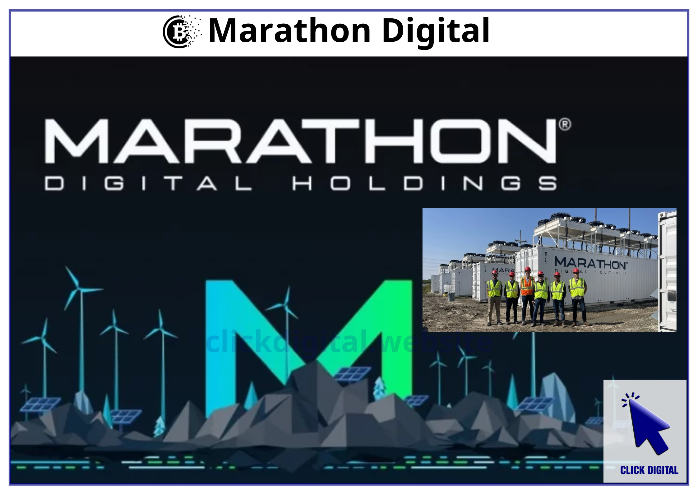 Marathon Digital Holdings, bitcoin miner