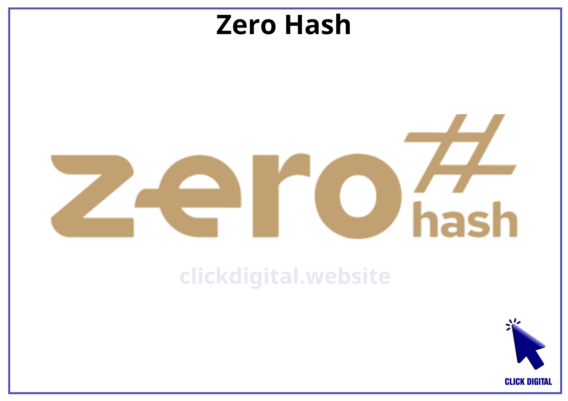 Zero Hash tích hợp SUI token: Nâng cấp hạ tầng crypto