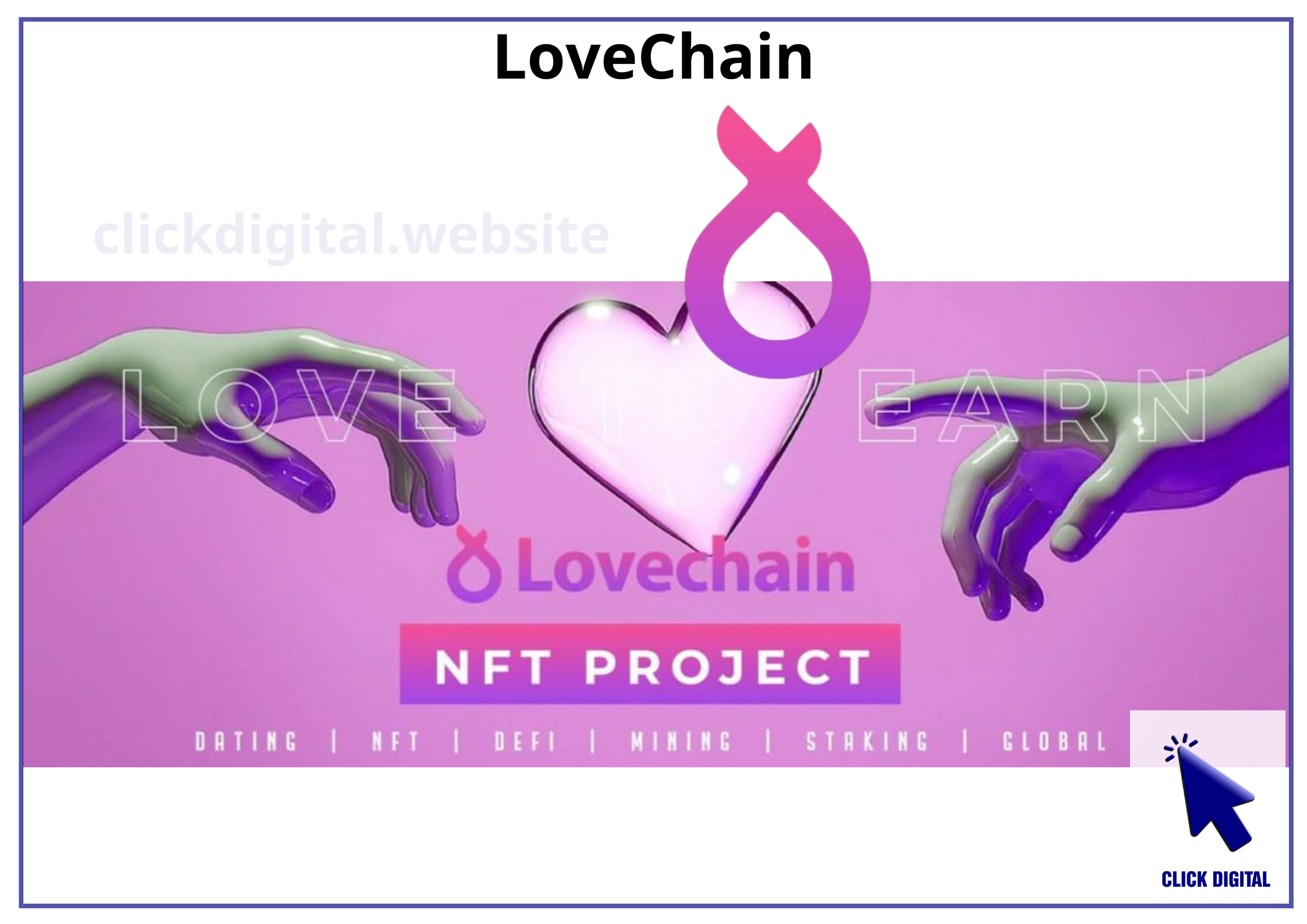 Lovechain ra mắt trên Google Play Store: Ứng dụng kết bạn, hẹn hò trực tuyến, kết hợp blockchain, NFT và token $LCI