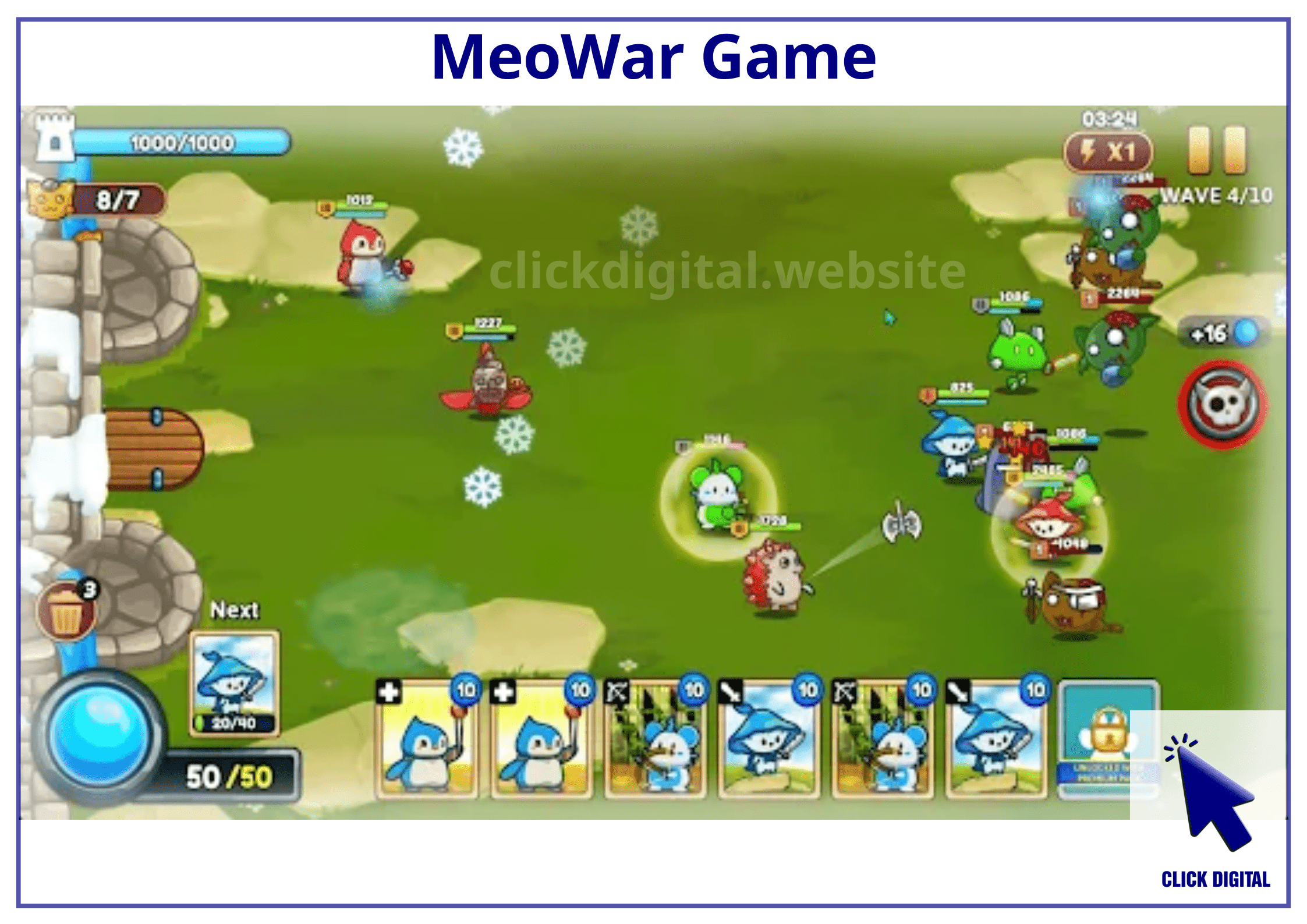 MeoWar – Game chiến thuật thú vị dành cho fan của Eternals – Cơ hội sở hữu $1,000